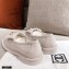 Chanel CC Logo and Quilting Flap Loafers White 2021
