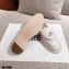 Chanel CC Logo and Quilting Flap Loafers White 2021