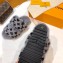 Louis Vuitton Mink Fur Bom Dia Flat Mules Gray 2021