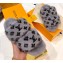 Louis Vuitton Mink Fur Bom Dia Flat Mules Gray 2021