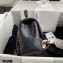 Chanel Small Classic Flap Bag with Top Handle AS2431 Black 2021