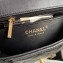 Chanel Small Classic Flap Bag with Top Handle AS2431 Black 2021