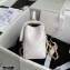 Chanel Small Classic Flap Bag with Top Handle AS2431 White 2021