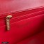 Chanel Small Classic Flap Bag with Top Handle AS2431 Red 2021