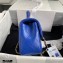 Chanel Small Classic Flap Bag with Top Handle AS2431 Blue 2021