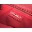 Chanel Grained Calfskin My Everything Small Flap Bag AS2302 Red 2021
