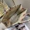 Dior Book Tote Bag in Beige Multicolor Hibiscus Metallic Thread Embroidery 2021
