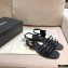 Chanel Lambskin CC Logo Sandals G36958 Black 2021