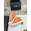 Chanel Vintage Canvas High-top Sneakers Orange 2021