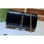 Gucci Jackie 1961 Chain Wallet Bag 652681 Leather Black 2021