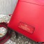 Valentino VLogo Walk Calfskin Bucket Bag Red 2021