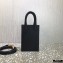 Valentino Mini VLogo Walk Calfskin Tote Bag Black 2021