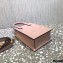 Valentino Mini VLogo Walk Calfskin Tote Bag Nude Pink 2021