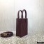 Valentino Mini VLogo Walk Calfskin Tote Bag Burgundy 2021