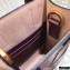 Valentino Mini VLogo Walk Calfskin Tote Bag Burgundy 2021