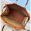 Fendi Leather Sunshine Medium Shopper Tote Bag Brown 2021