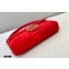 Fendi Vintage Suede Baguette Shoulder Bag Red 2021