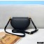 Fendi Leather Moonlight Shoulder Bag Black 2021