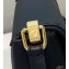 Fendi Leather Moonlight Shoulder Bag Black 2021
