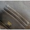 Fendi Flat Baguette Mini Bag Black with Detachable Shoulder Strap 2021