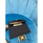 Fendi Flat Baguette Mini Bag Black with Detachable Shoulder Strap 2021