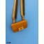 Fendi Flat Baguette Mini Bag Brown with Detachable Shoulder Strap 2021