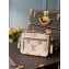 Louis Vuitton Monogram Empreinte Leather Pochette Métis Bag M45596 Cream/Bois de Rose Pink 2021