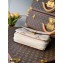 Louis Vuitton Monogram Empreinte Leather Pochette Métis Bag M45596 Cream/Bois de Rose Pink 2021