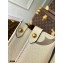 Louis Vuitton Bicolor Onthego PM Bag Monogram Empreinte Leather M45654 Cream/Bois de Rose Pink 2021