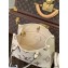 Louis Vuitton Bicolor Onthego PM Bag Monogram Empreinte Leather M45654 Cream/Bois de Rose Pink 2021