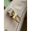 Louis Vuitton Bicolor Onthego PM Bag Monogram Empreinte Leather M45654 Cream/Bois de Rose Pink 2021
