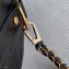 Louis Vuitton Lambskin Embossed Leather Speedy BB Bag M57111 Black 2021
