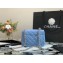 Chanel Lambskin Square Mini Classic Flap Bag Sky Blue 2021