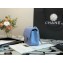 Chanel Lambskin Rectangular Small Classic Flap Bag Sky Blue 2021