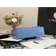 Chanel Lambskin Medium Classic Flap Bag Sky Blue 2021
