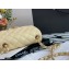 Chanel Lambskin Square Mini Classic Flap Bag Light Yellow 2021