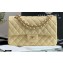 Chanel Lambskin Medium Classic Flap Bag Light Yellow 2021