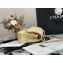 Chanel Lambskin Medium Classic Flap Bag Light Yellow 2021