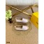 Fendi Embossed FF Leather Espadrilles White 2021