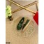 Valentino Calfskin VLogo Signature Espadrilles Dark Green 2021