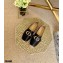 Dior Leather 30 Montaigne Espadrilles Black 2021