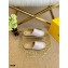 Fendi Embossed FF Leather Espadrilles Mules White 2021