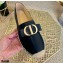 Dior Leather 30 Montaigne Espadrilles Black 2021