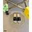 Fendi Croco Pattern Espadrilles Slides Black with FF Baguette 2021