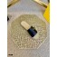Fendi Croco Pattern Espadrilles Slides Black with FF Baguette 2021
