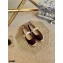 Dior J'adior Ribbon Espadrilles Burgundy 2021