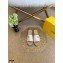 Fendi Croco Pattern Espadrilles Slides White with FF Baguette 2021