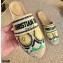 Dior Granville Espadrilles Mules In Lights Embroidered Cotton 2021