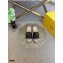 Fendi Brown Fabric Espadrilles Slides with FF Baguette 2021