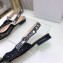 Dior J'Adior Slingback Ballerina Flats Mesh Embroidery Black 2021
